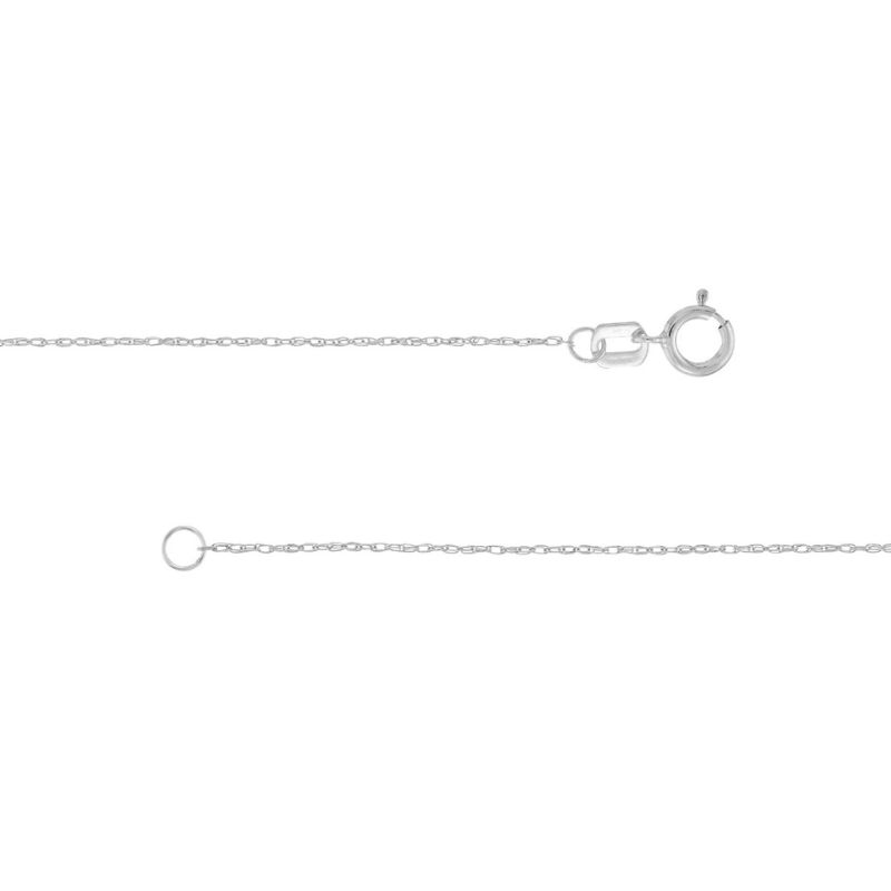 White Gold Rope Chain