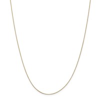 22 14KY Box Chain 0.96MM - Lobster Clasp