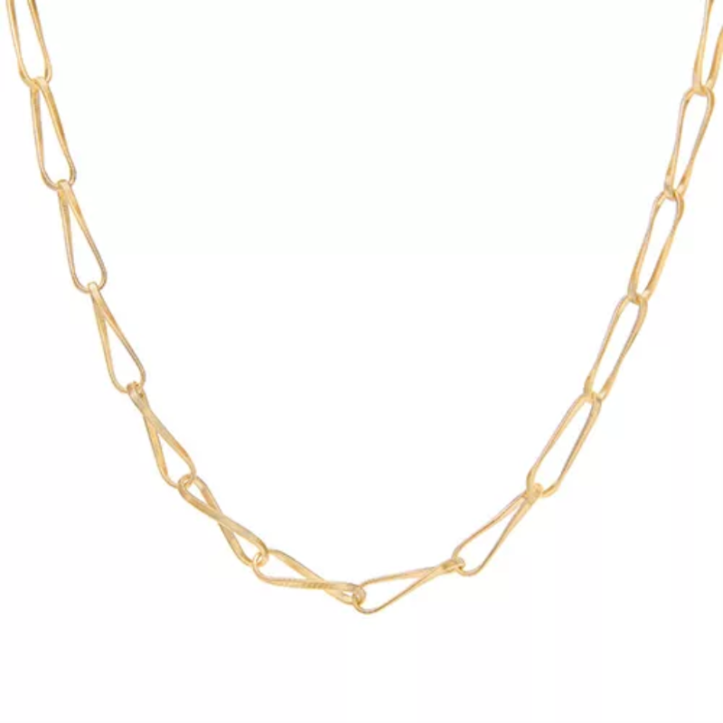 MARCO BICEGO Marrakech OndeTwisted Coil Link Necklace