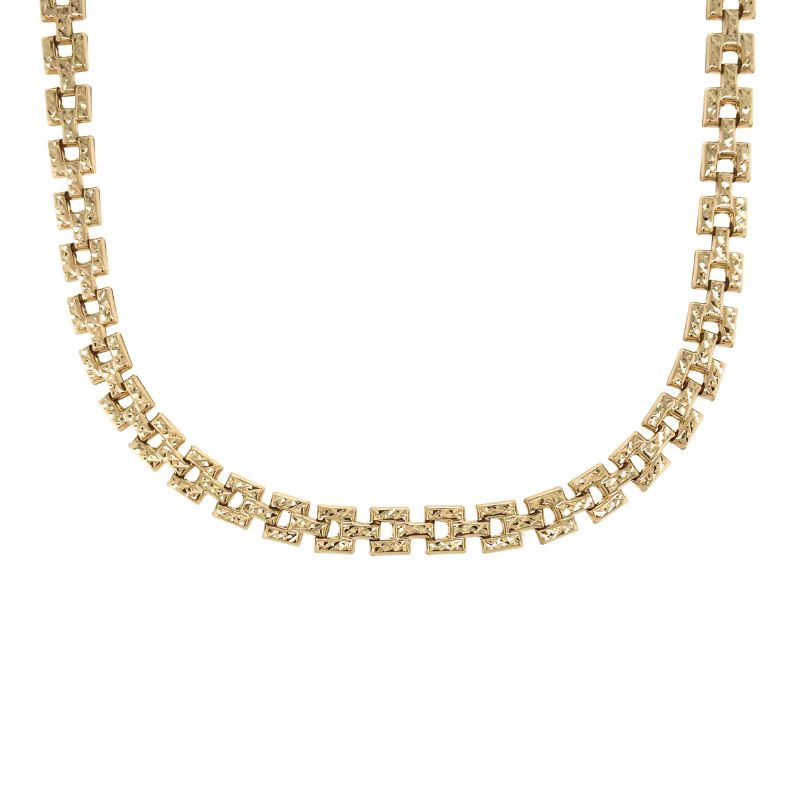Stampato Chain Link Necklace