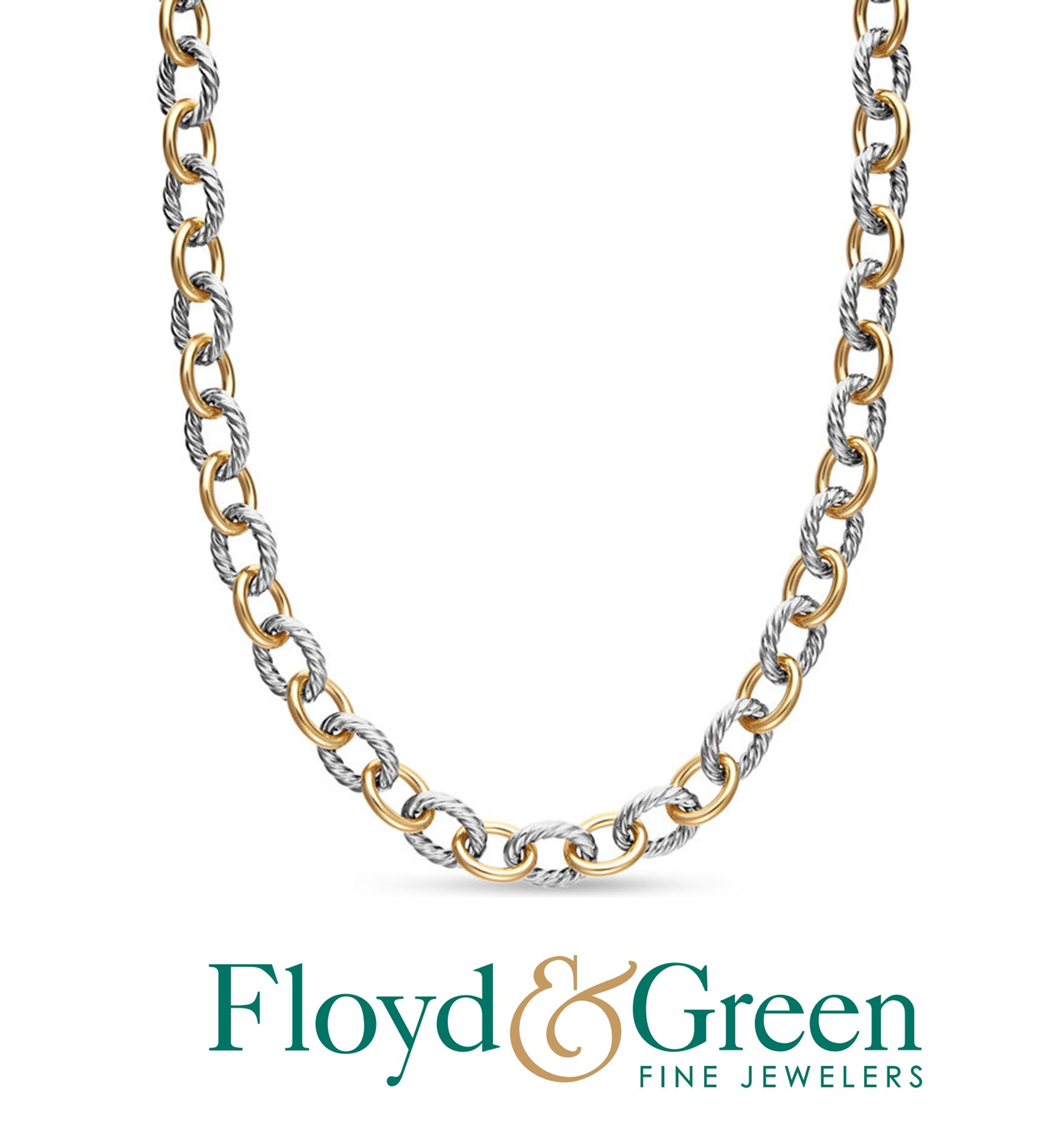 DAVID YURMAN Oval Link Necklace