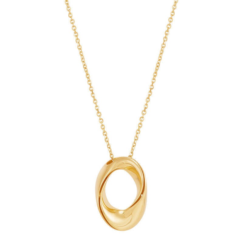 18 14KY 1.2mm teardrop chain necklace