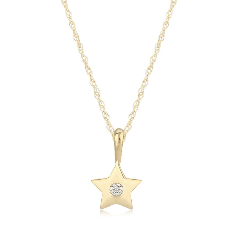 CARLA Diamond Star Pendant Necklace