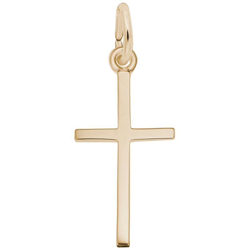 Medium Thin Cross Charm