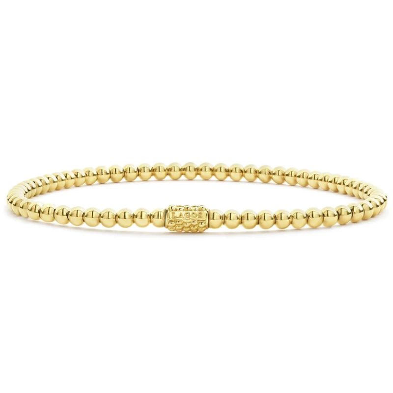 LAGOS Caviar Gold Bead Bracelet