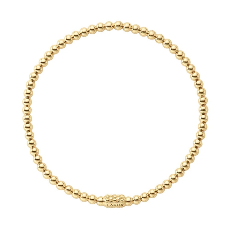 LAGOS Caviar Gold Bead Bracelet