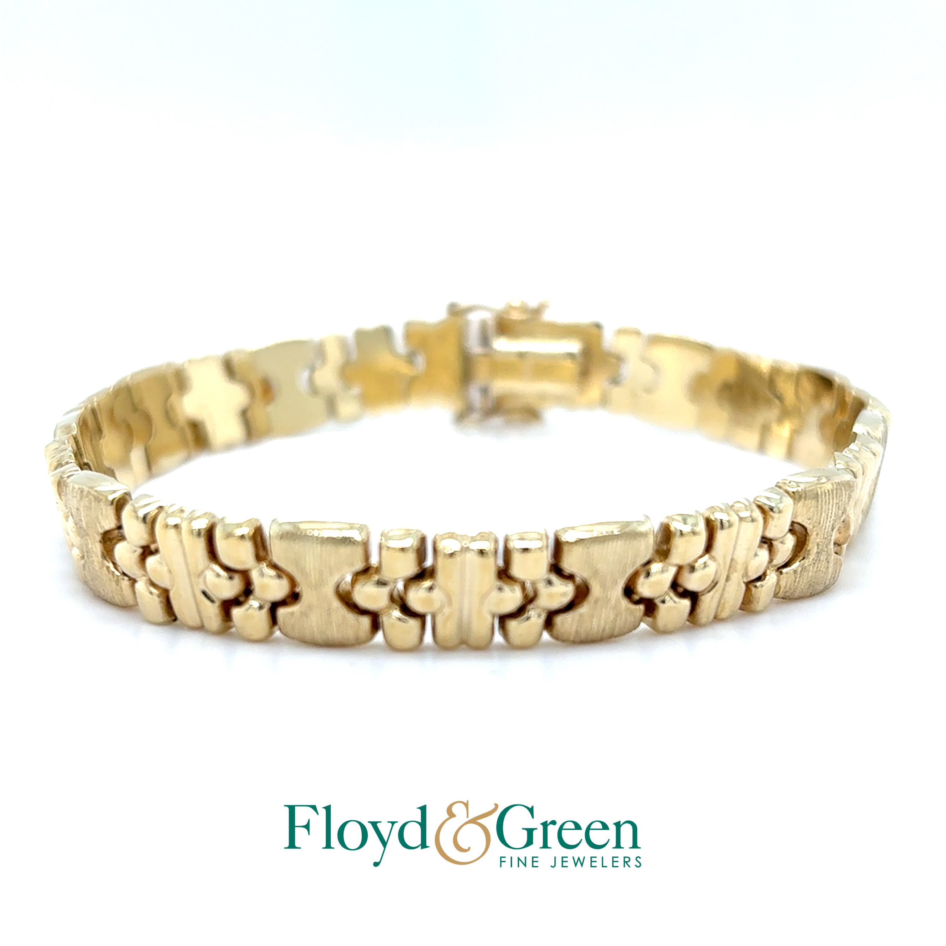 14KY Bracelet, 7.5 inch, 18.4g