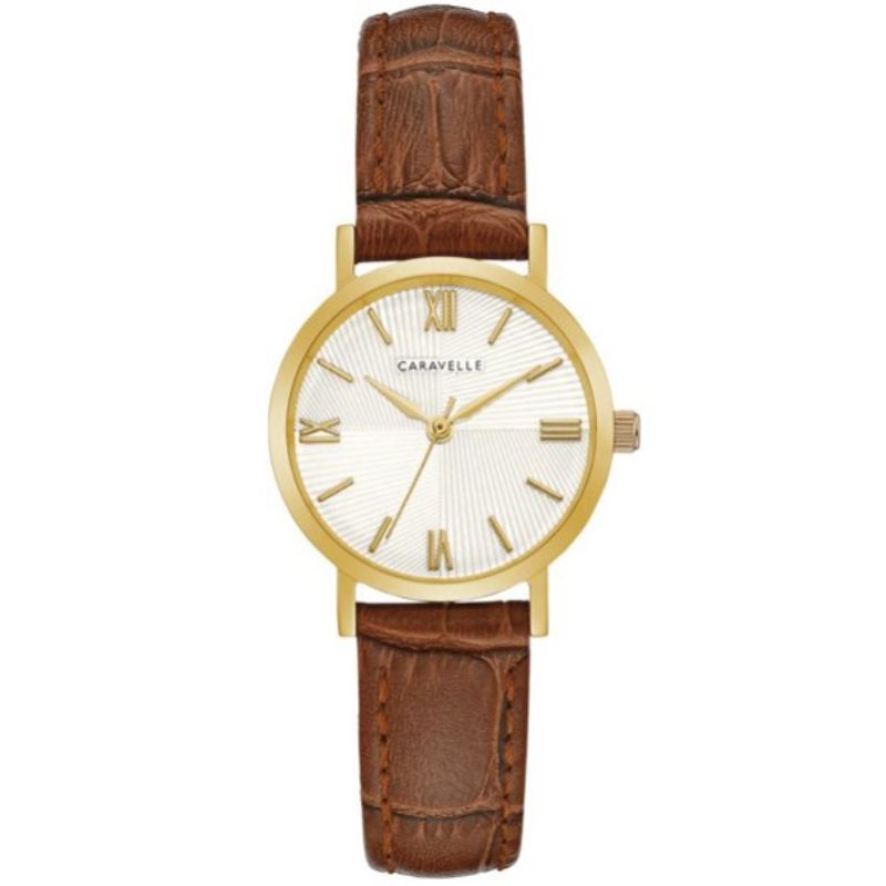 CARAVELLE Gold Tone Watch