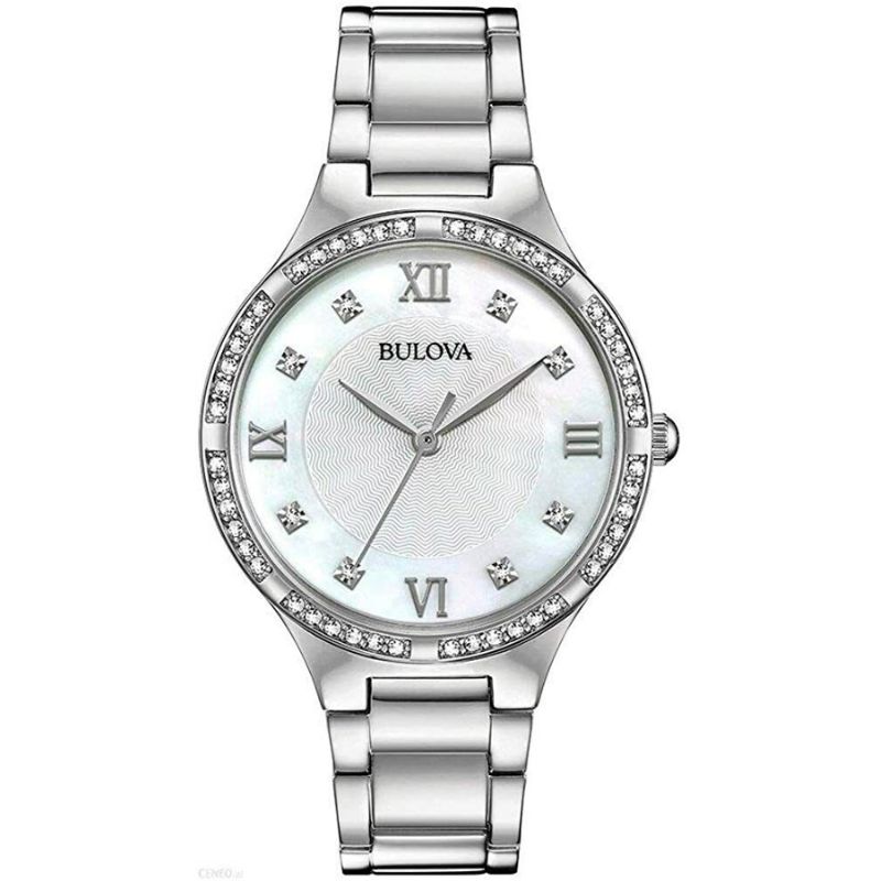 BULOVA Diamond and Mother of Pearl Watch