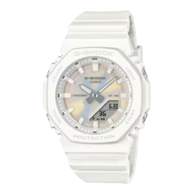 G Shock 2100 Series - Polarized Color Dial White Digital/Analog