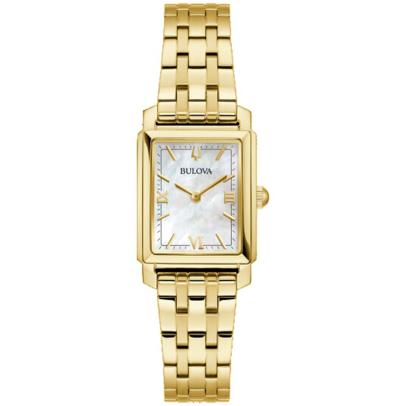BULOVA Gold Tone Sutton Womens Watch