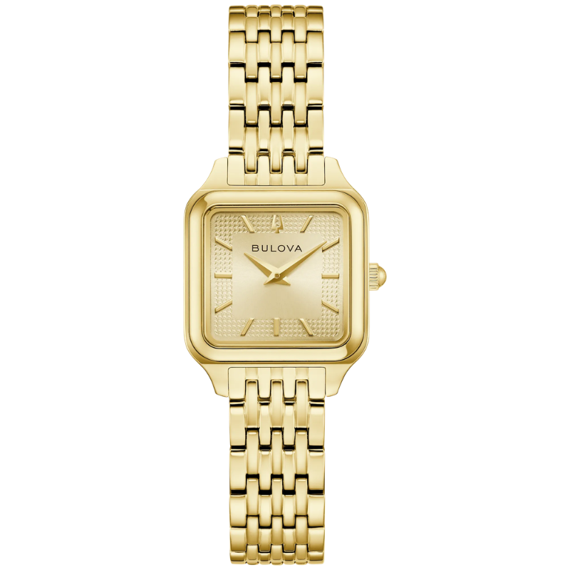 Sutton - Gold stainless steel with champagne dial and gold-tone accents; stainless steel bracelet