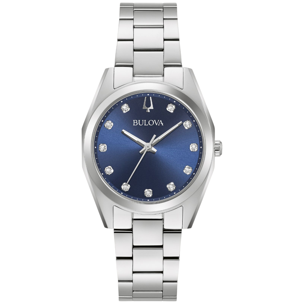 Surveyor - stainless steel case and blue dia dial