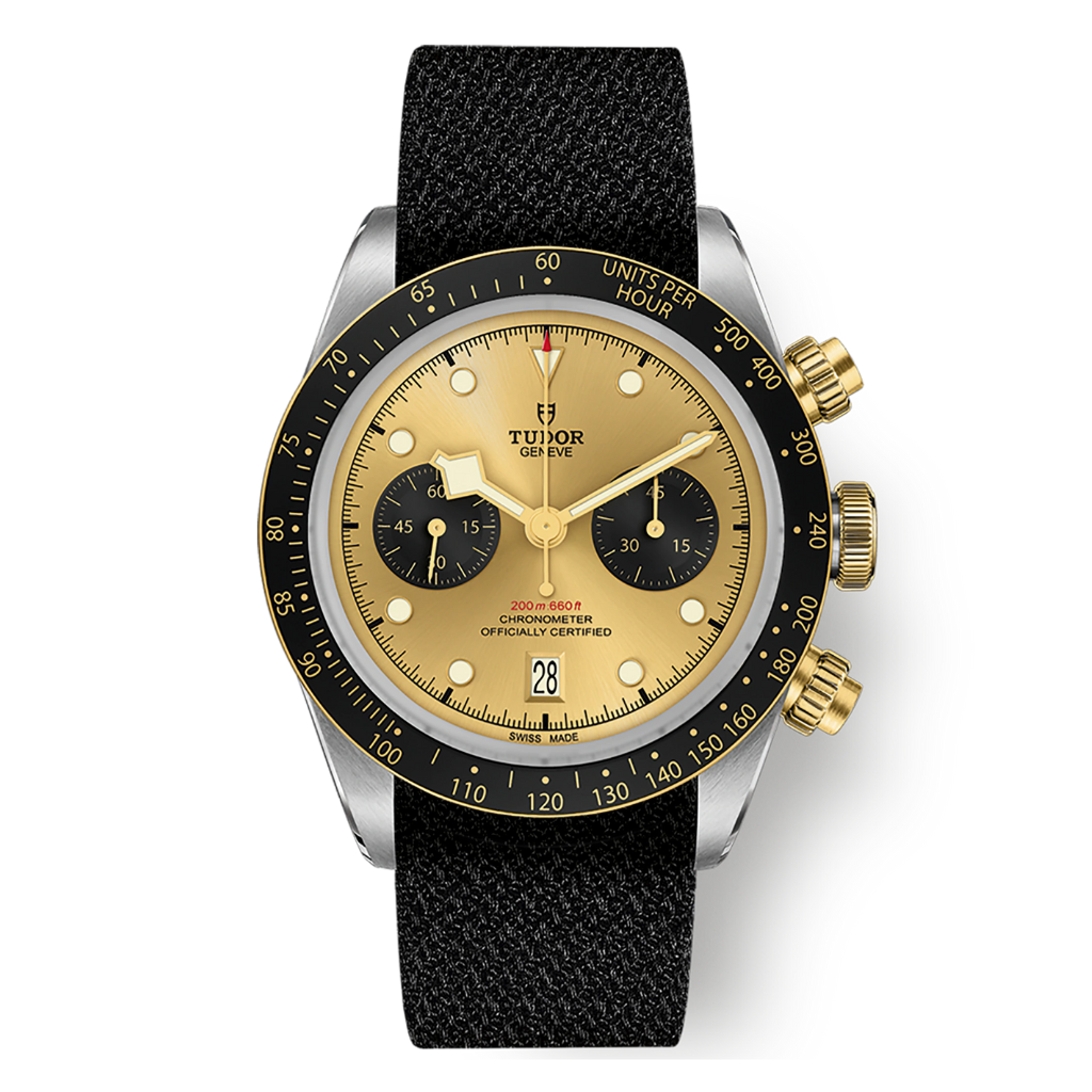 PRE OWNED TUDOR: Black Bay Chrono S&G 41MM