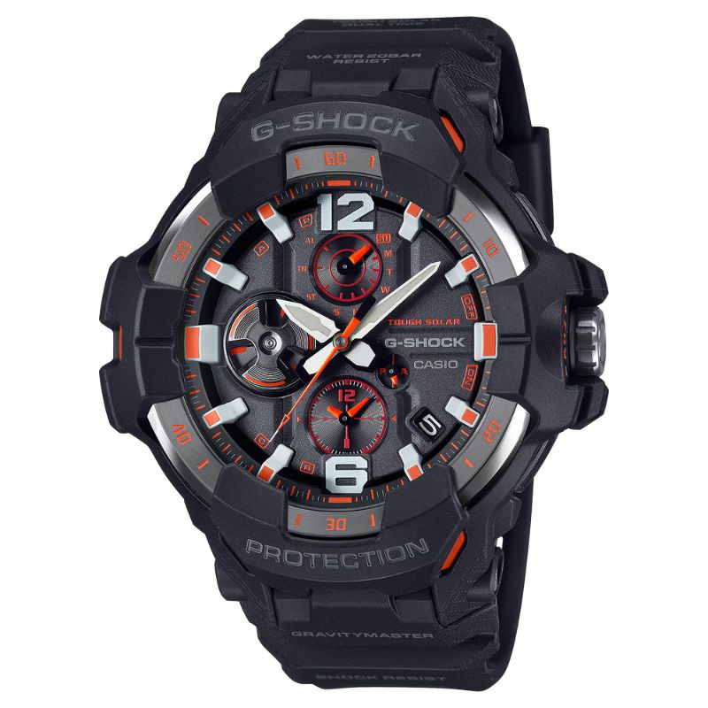 MASTER OF G - AIR GRAVITY MASTER - Black w/ Red-Orange Accents