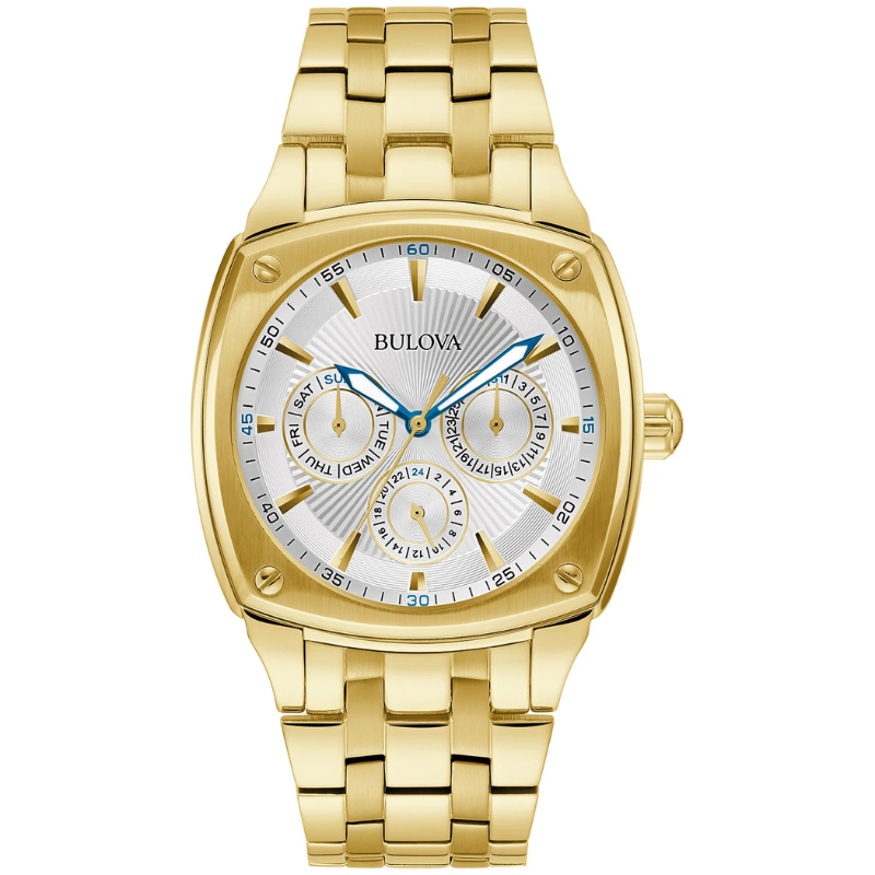 BULOVA Gold Tone Square Watch