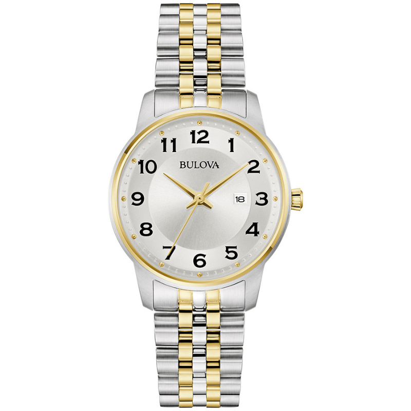 BULOVA Two Tone Stainless Steel Watch