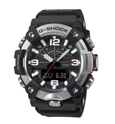 GGB100XM-1A Black w/ Silver Accents Analog/Digital