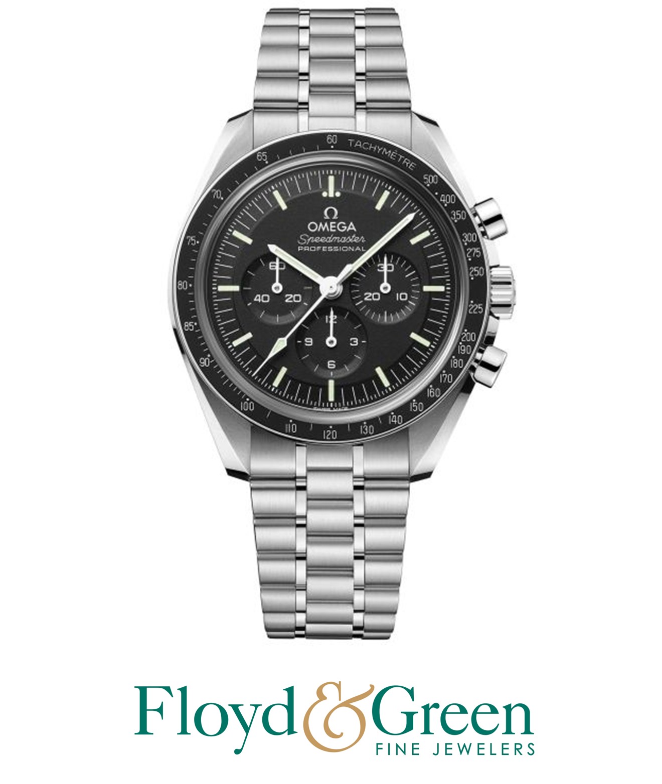 OMEGA Speedmaster Moonwatch Professional Co-Axial Master Chronometer Chronograph Stainless Steel Watch | 42mm