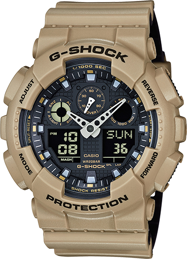 CASIO G-Shock Analog-Digital GA100L-8A