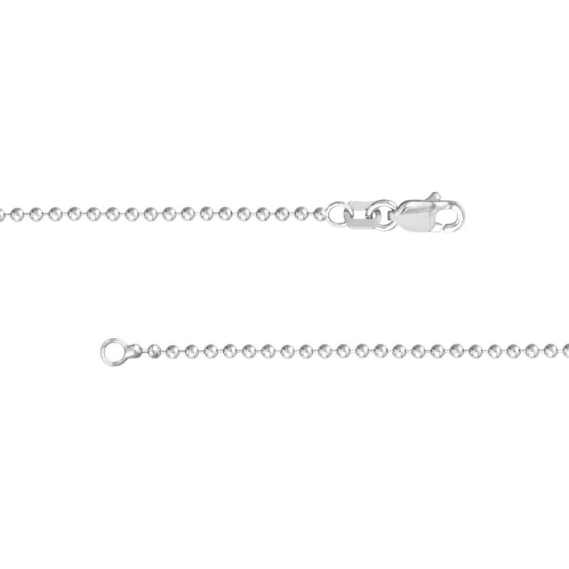 Sterling Silver Bead Chain