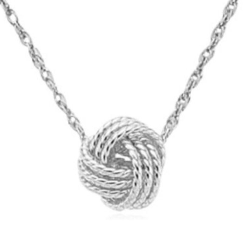 CARLA Love Knot Pendant Necklace