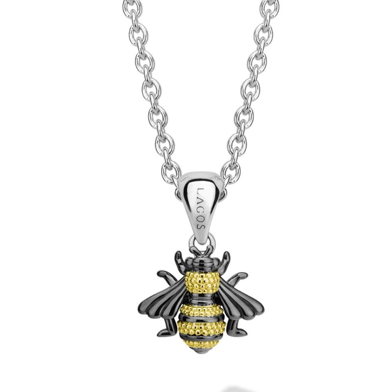 LAGOS Rare Wonders Honeybee Pendant Necklace