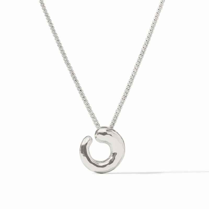 SS Solara Spiral Delicate Necklace