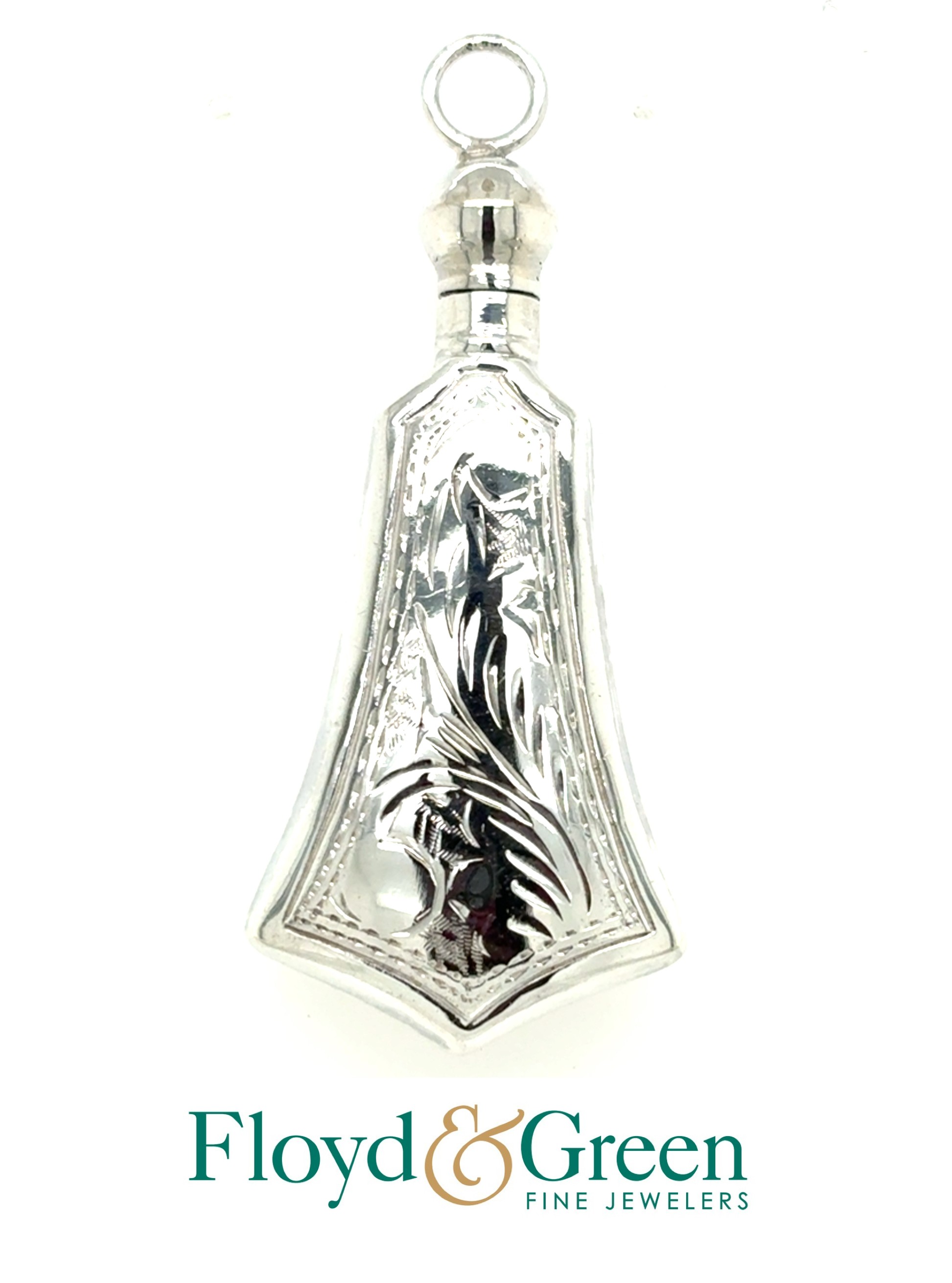 Sterling Silver Decorative Pendant, 8.5g