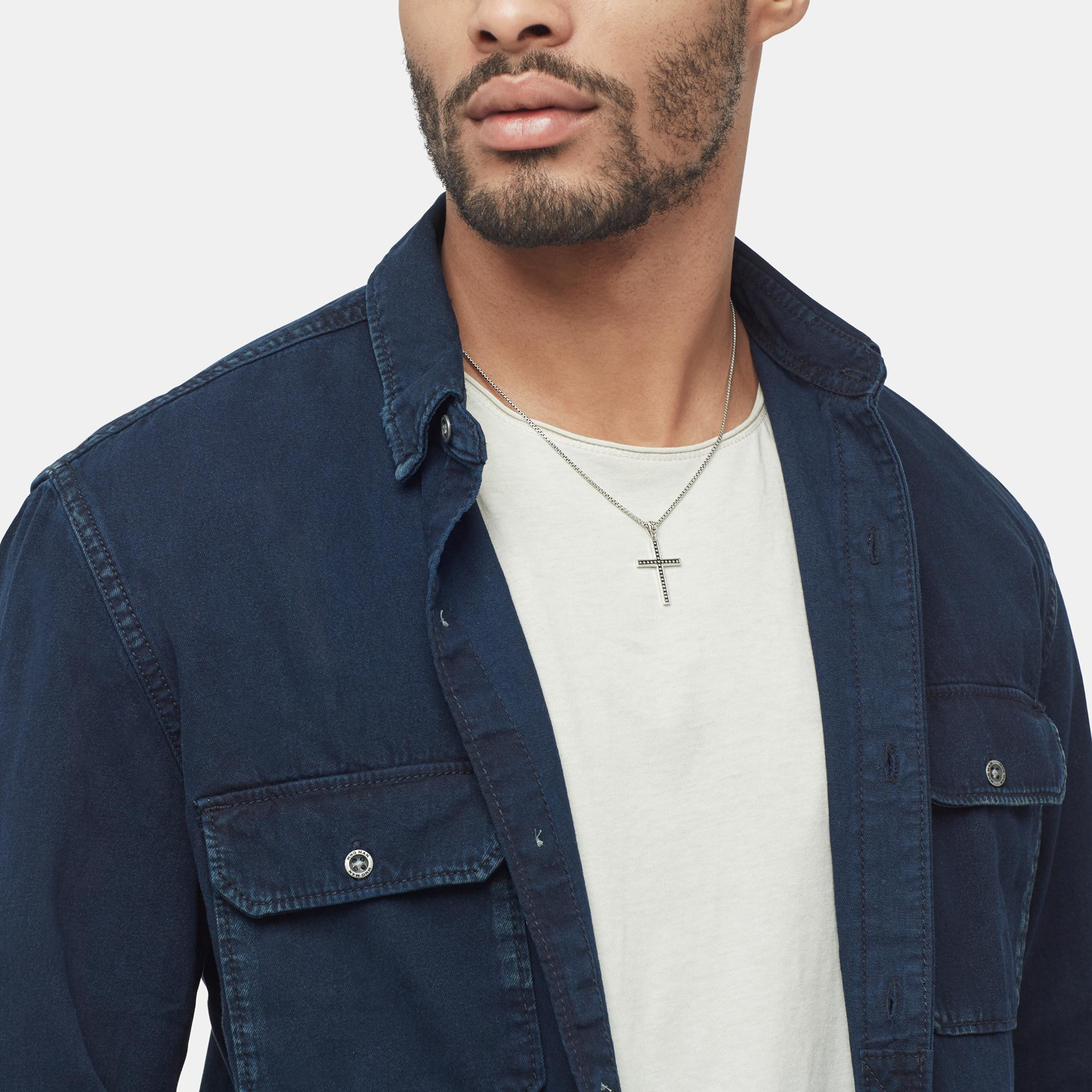 JOHN HARDY Jawan Cross Pendant Necklace