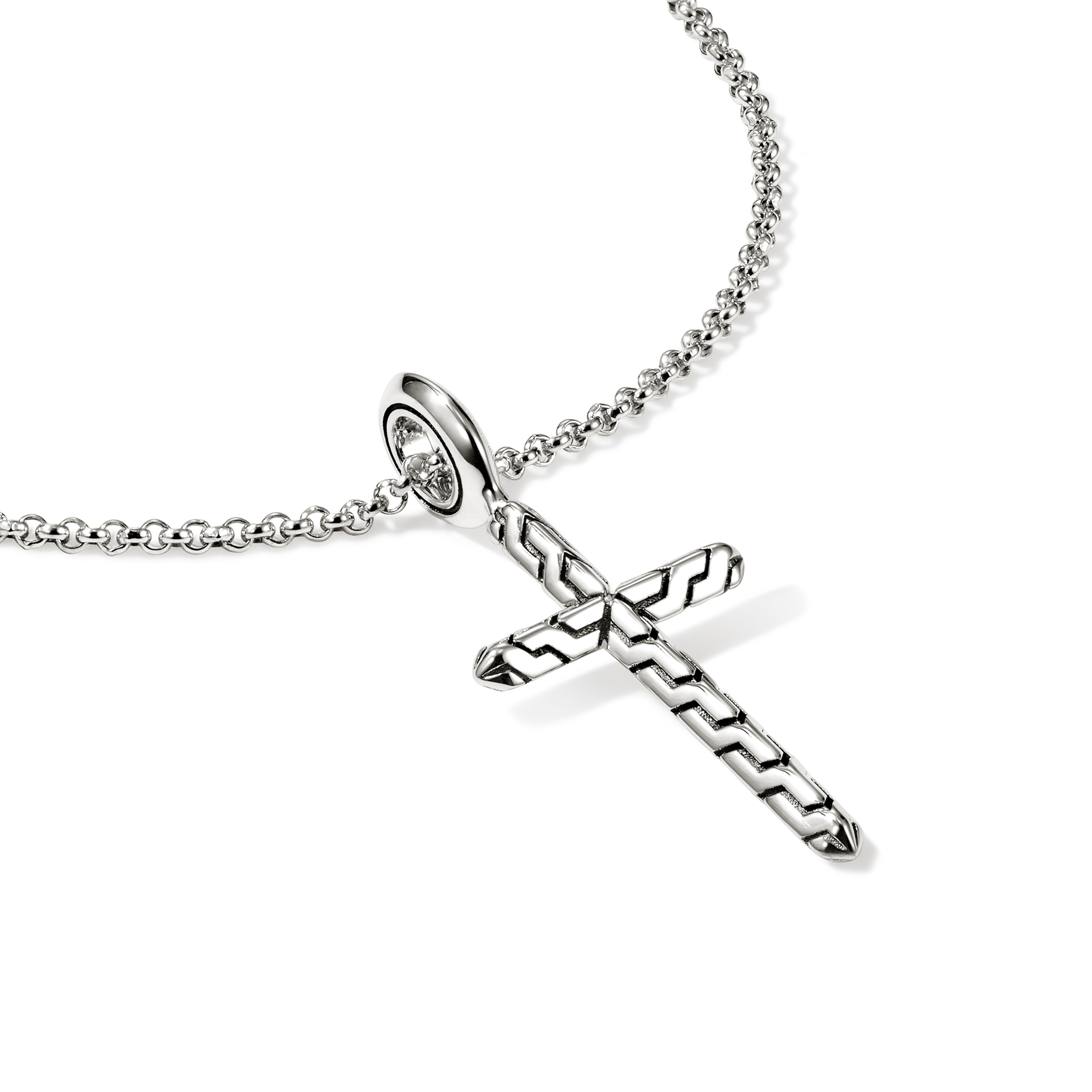 JOHN HARDY JH Essentials Spiritual Cross Pendant Necklace