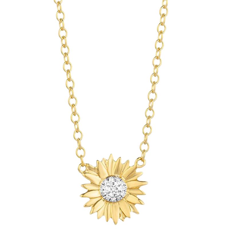 ELLA STEIN Sunflower Pendant Necklace