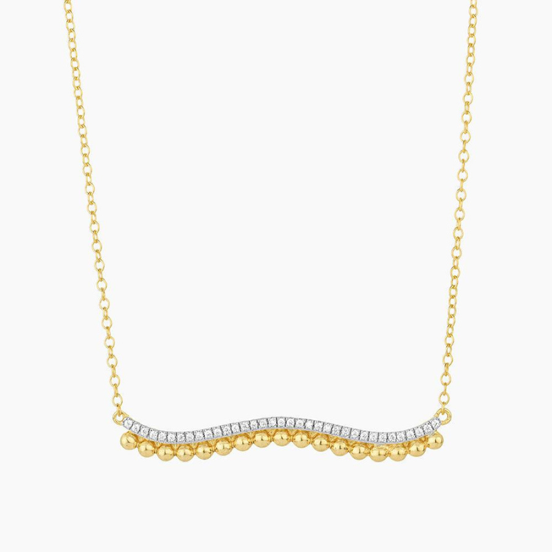 ELLA STEIN Wave of Life Pendant Necklace