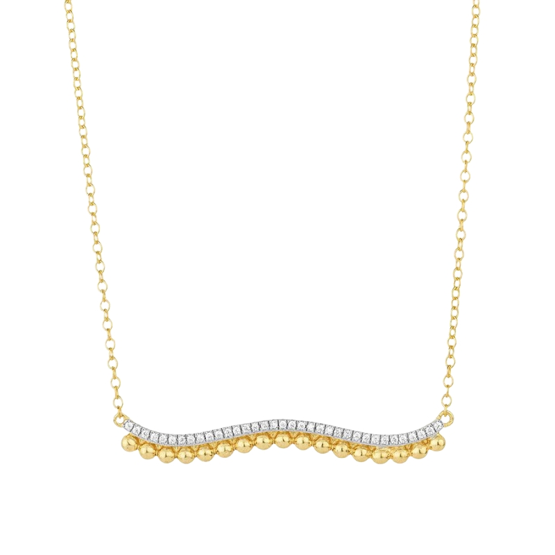 ELLA STEIN Wave Of Life Pendant Necklace