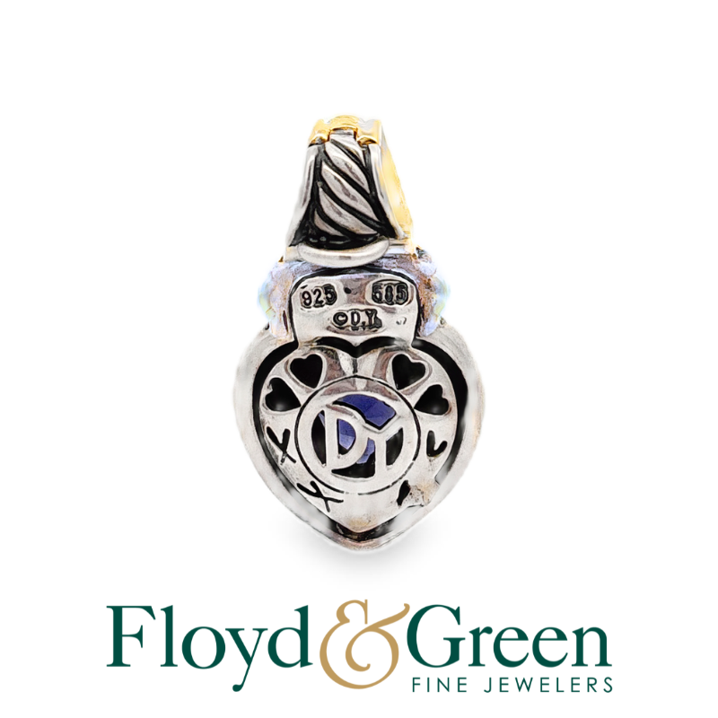 DAVID YURMAN Tanzanite Heart Pendant
