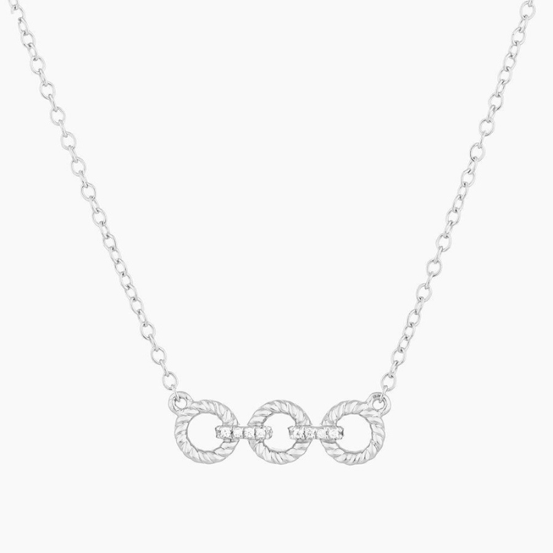 ELLA STEIN Petite Connect Pendant Necklace