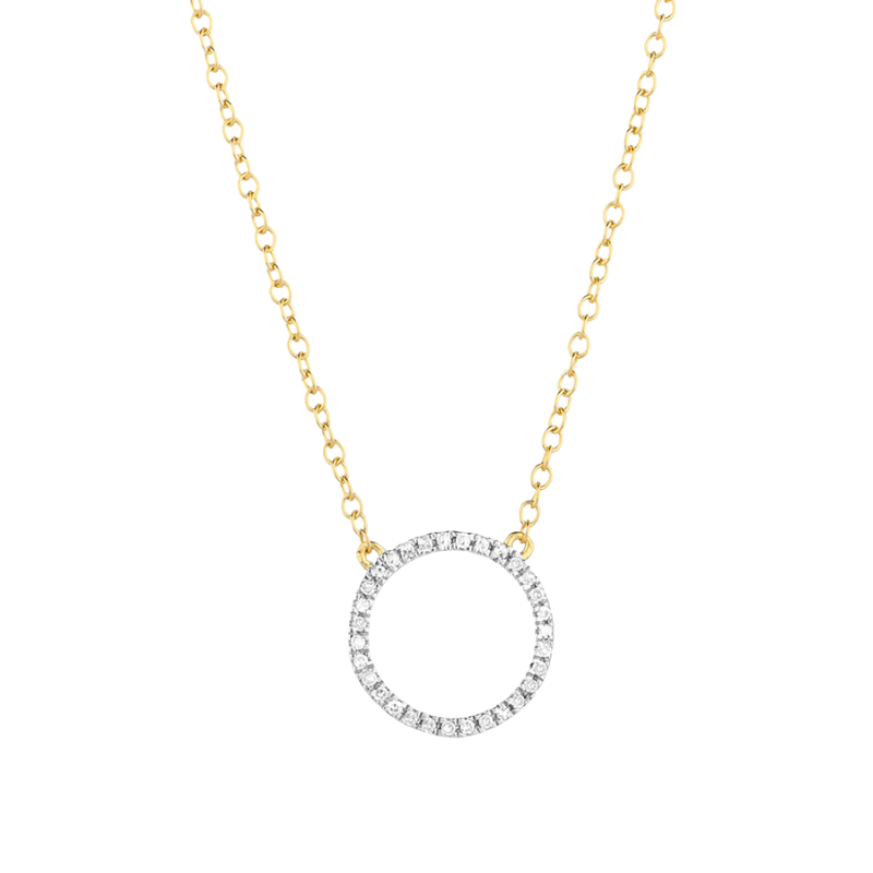 ELLA STEIN Standing O Pendant Necklace