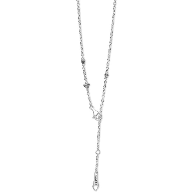 LAGOS Fleur Pearl Pendant Necklace