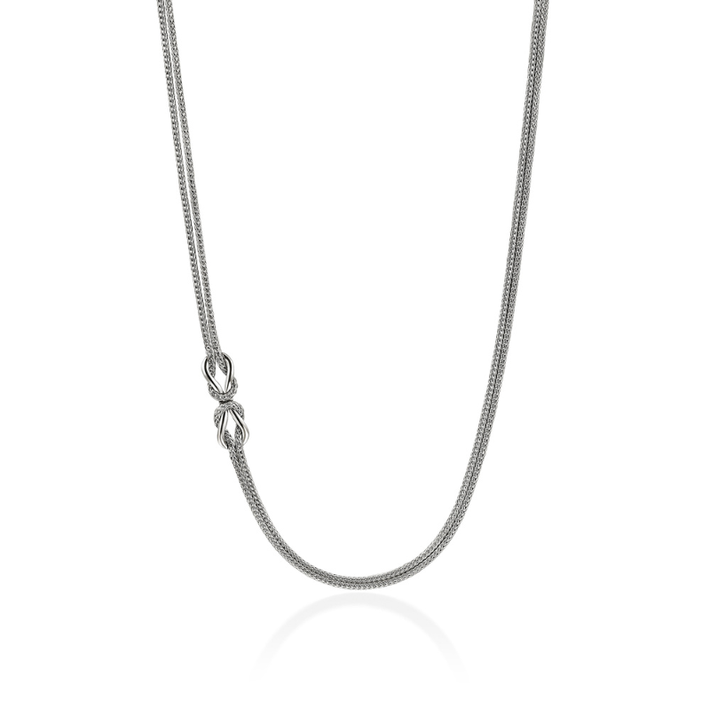 John Hardy Infinite Love Knot Station Necklace