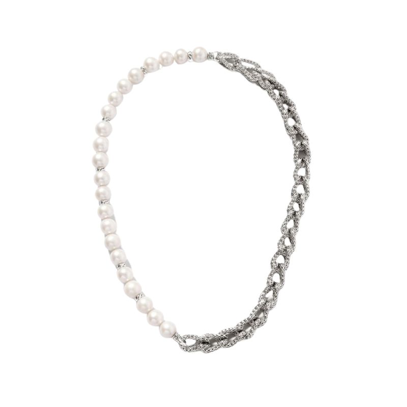 JOHN HARDY Asli Link Chain Pearl Necklace