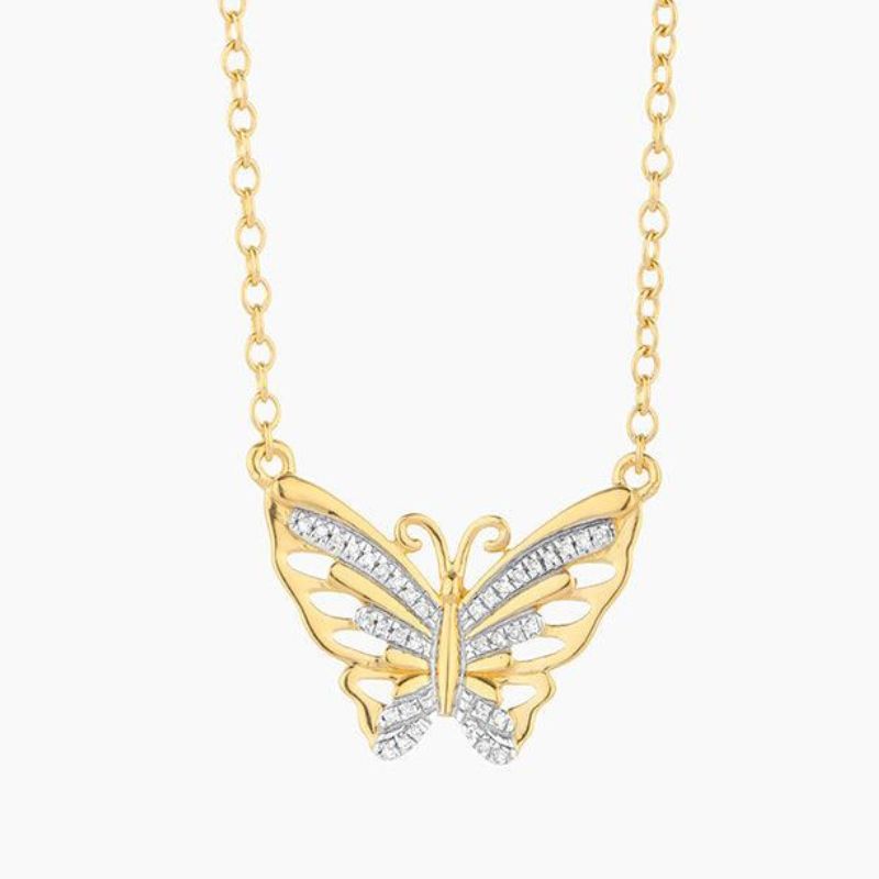 ELLA STEIN Beautiful Butterfly Necklace