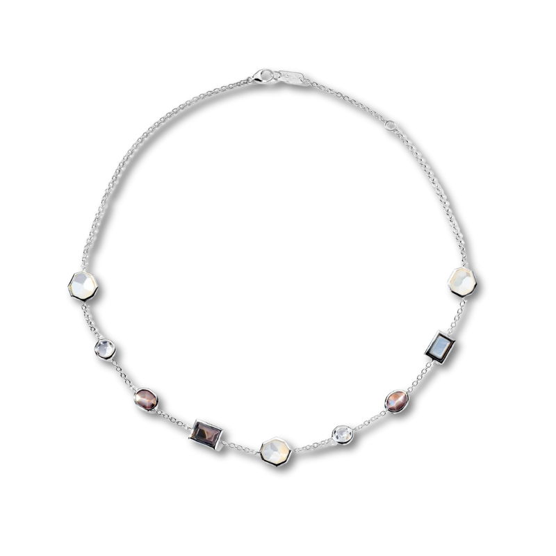IPPOLITA Mixed-Cut Station Necklace
