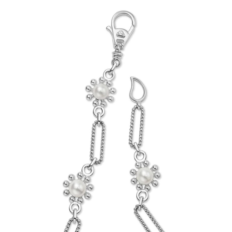 LAGOS Fleur Pearl Link Necklace