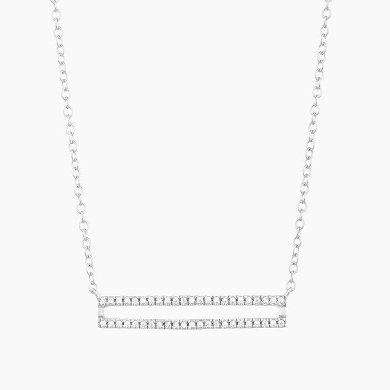ELLA STEIN Set the Bar Pendant Necklace