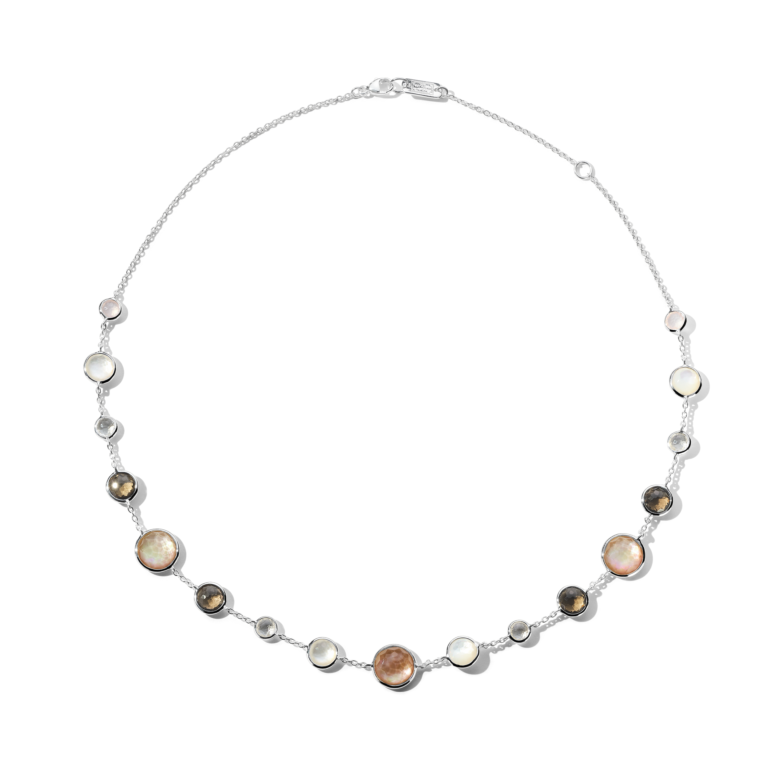 925 Lollipop Lollitini Short Necklace in Roseta 16-18