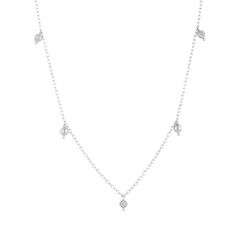 SS Drip Drop Chain Necklace