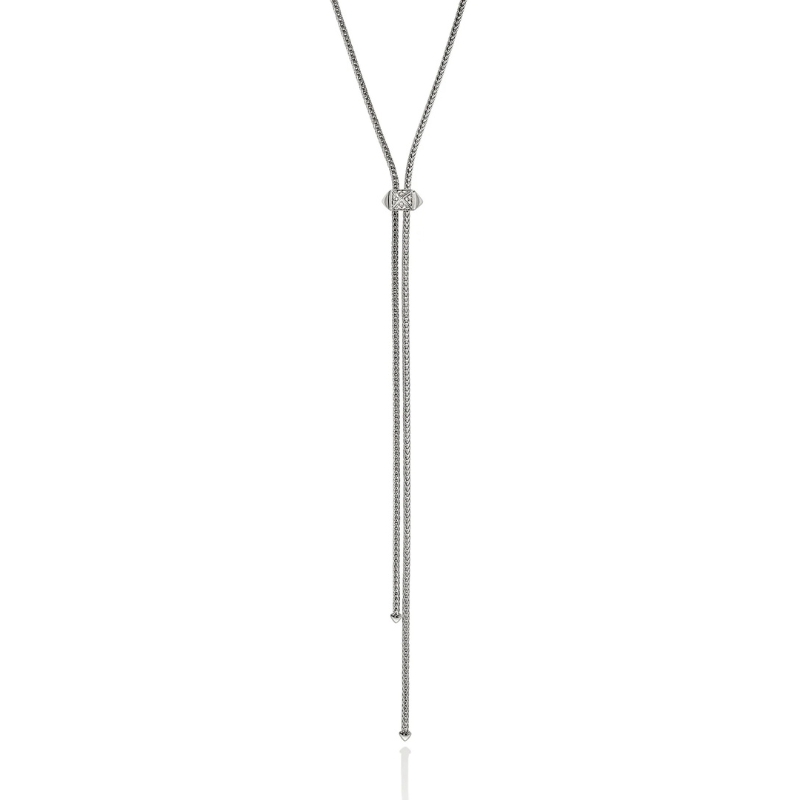 JOHN HARDY Icon Diamond Pyramid Y Necklace