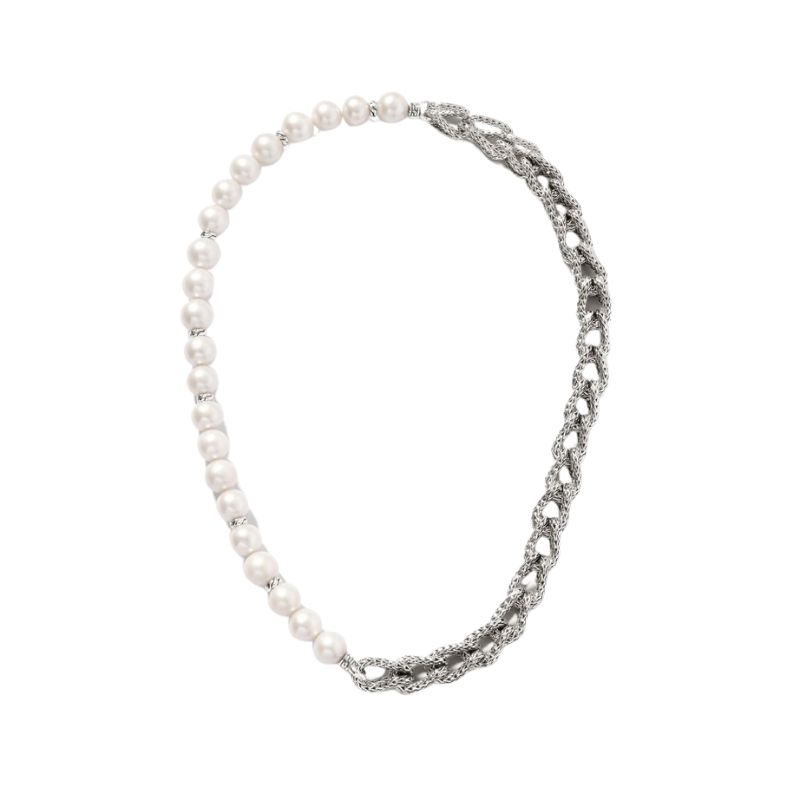 JOHN HARDY Asli Link Chain Pearl Necklace