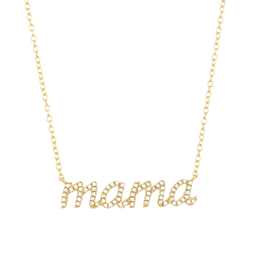 ELLA STEIN Love You Mama Pendant Necklace