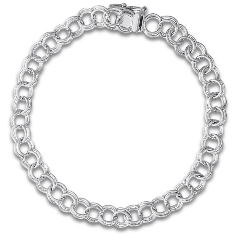 Double Link Curb Classic Bracelet